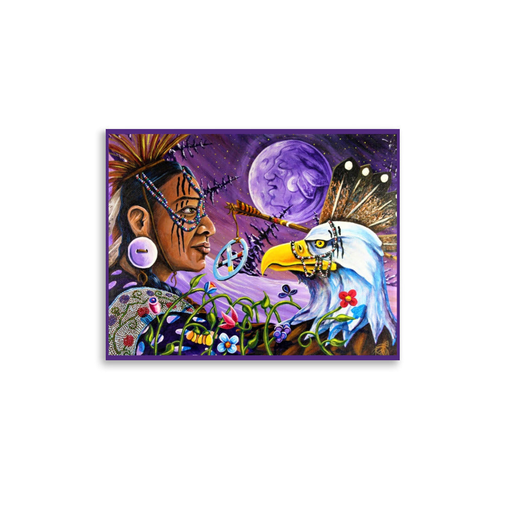 "Spirit Moon" fine art print by Alan Compo