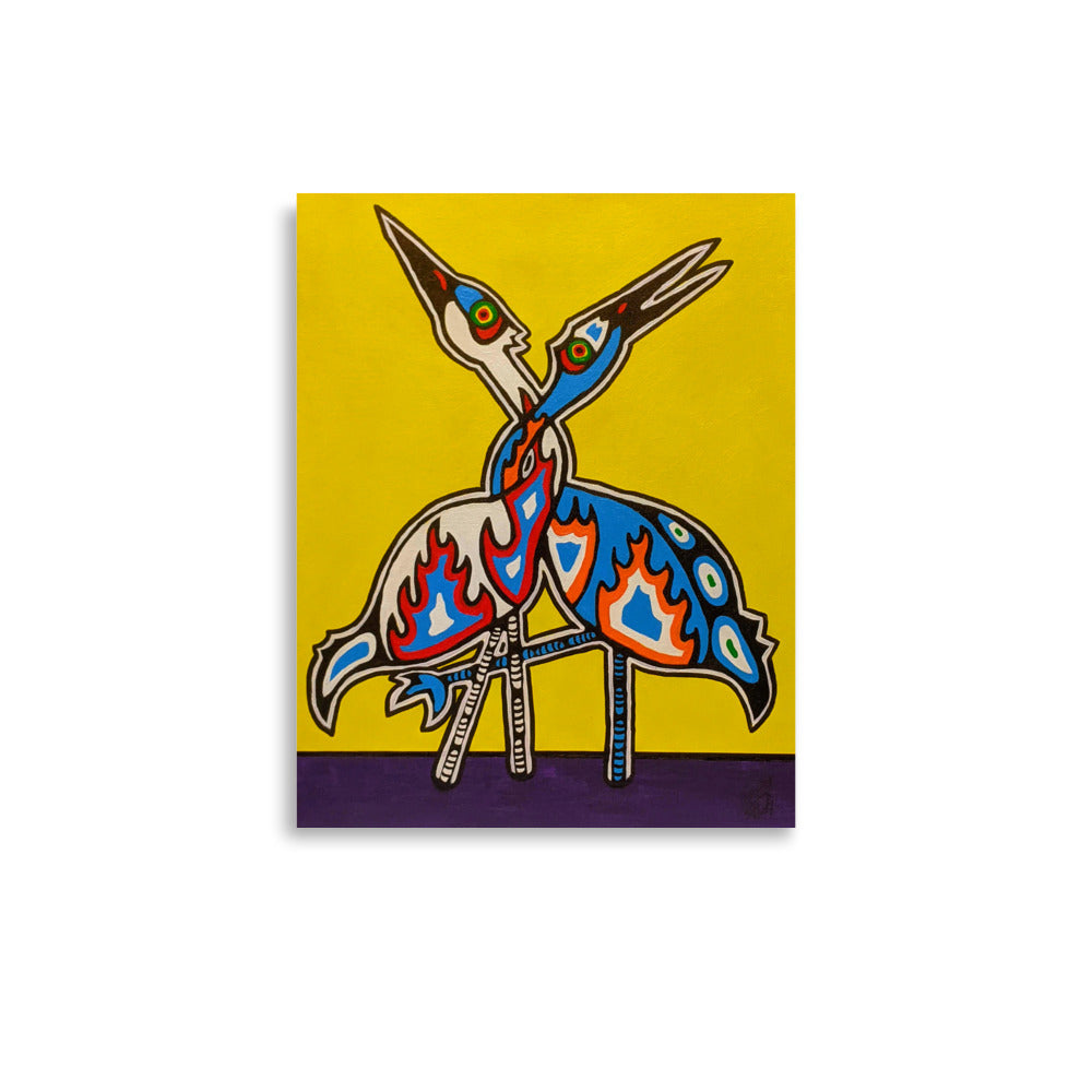 Crane Clan, fine art print by Alan Compo