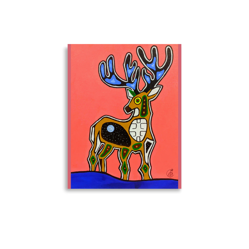 Deer Clan, fine art print by Alan Compo