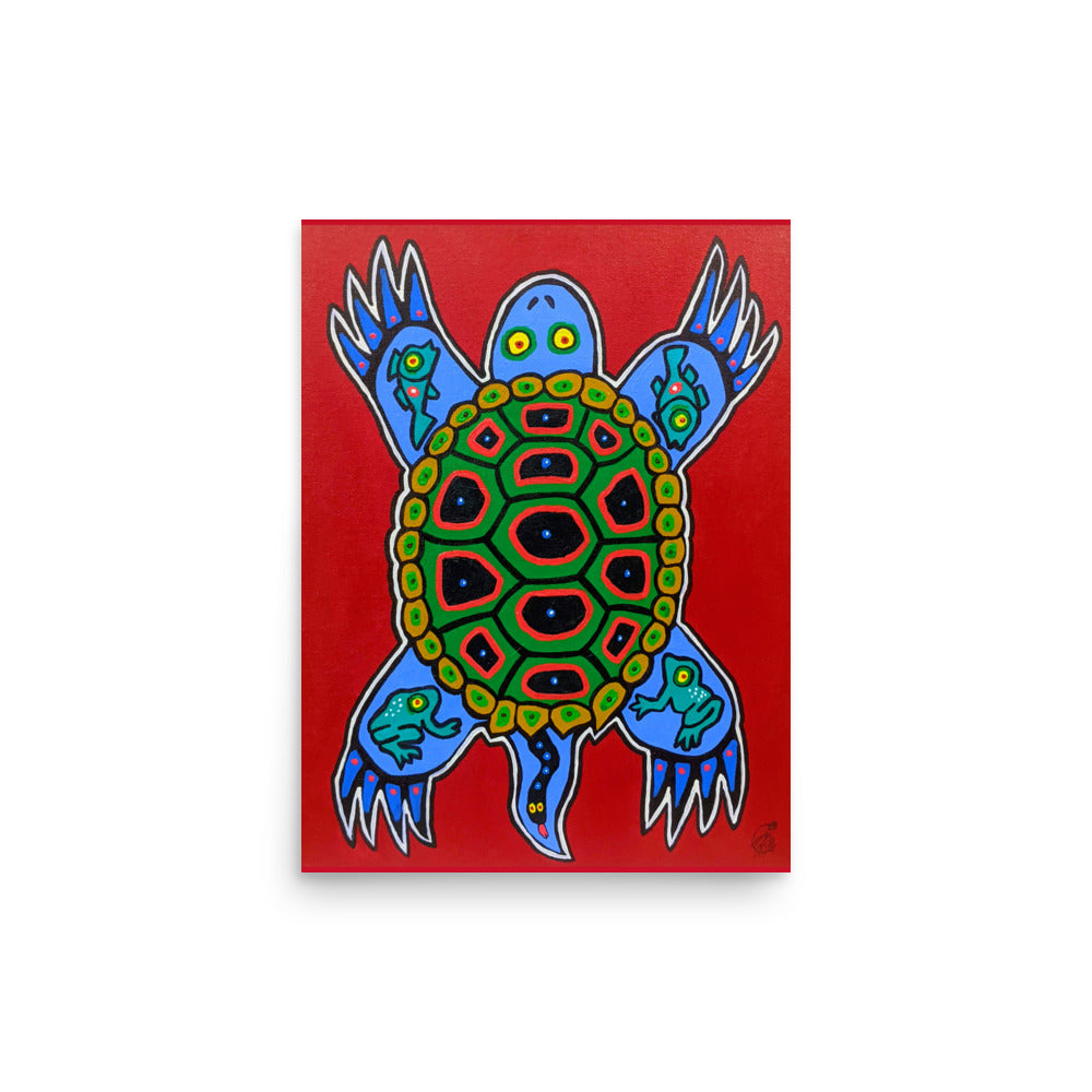 "Turtle Clan" fine art print by Alan Compo