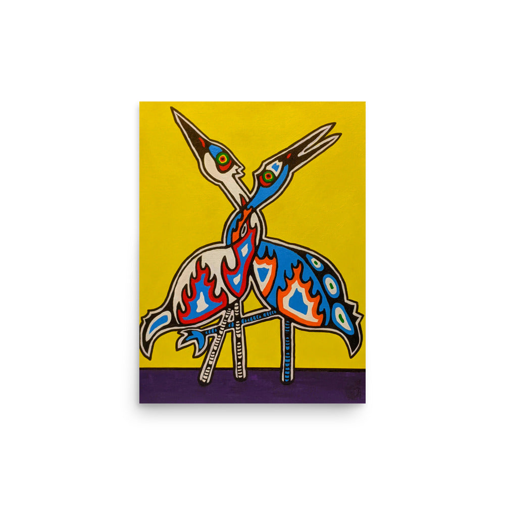 Crane Clan, fine art print by Alan Compo