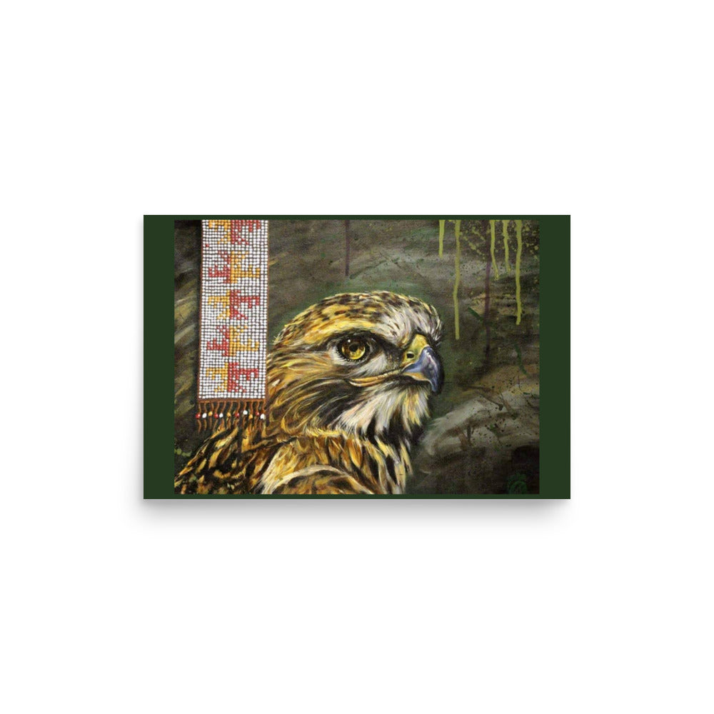 Hawk, fine art print by Alan Compo