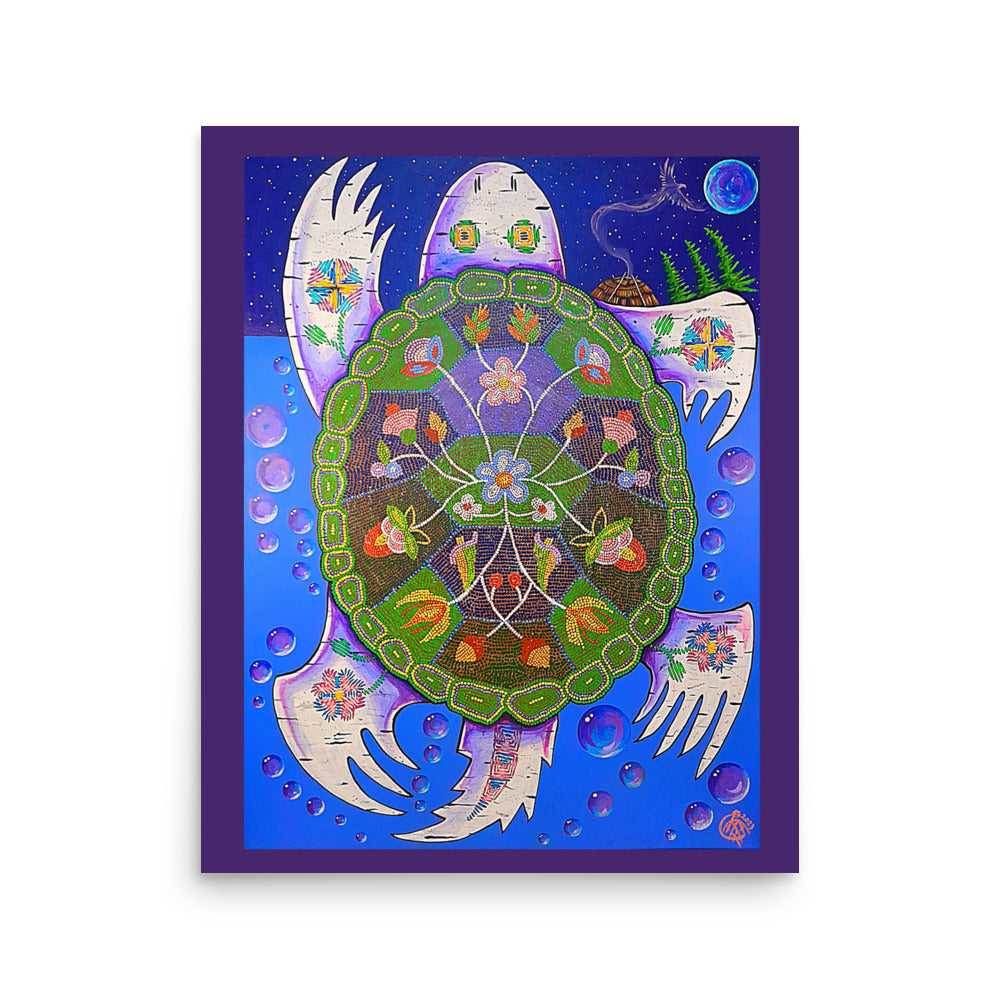 Turtle Island, fine art print by Alan Compo