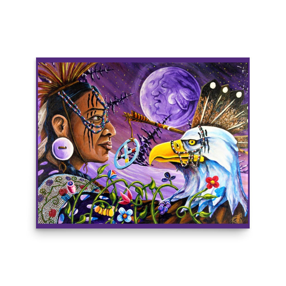 "Spirit Moon" fine art print by Alan Compo