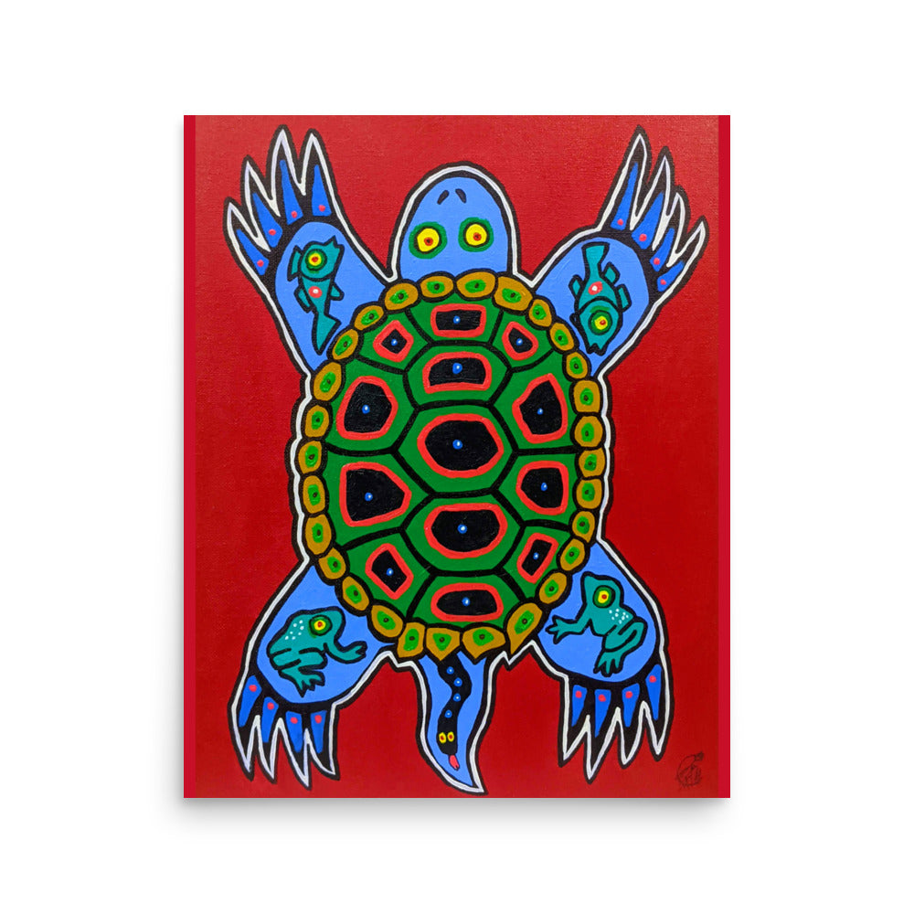 "Turtle Clan" fine art print by Alan Compo