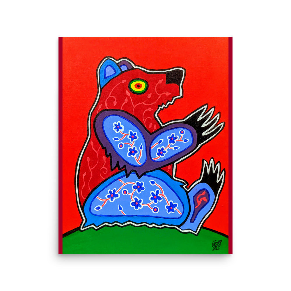 Bear Clan, fine art print by Alan Compo