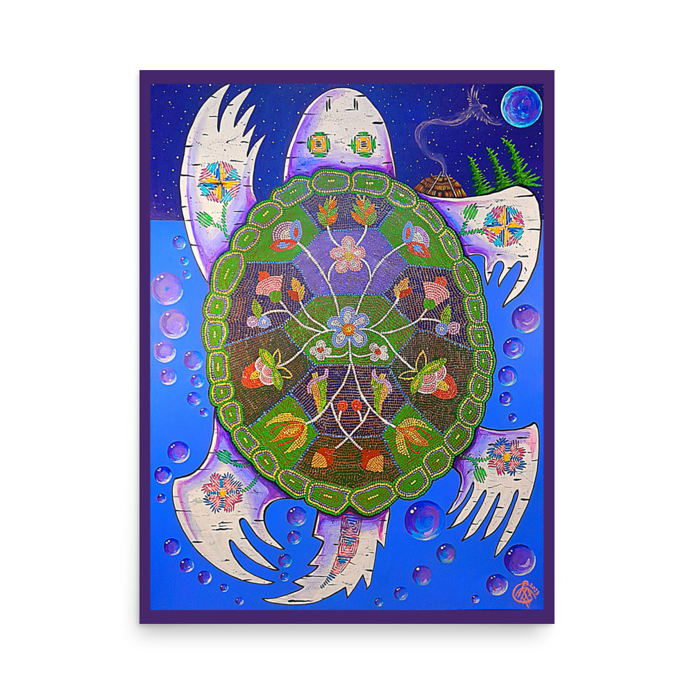 Turtle Island, fine art print by Alan Compo