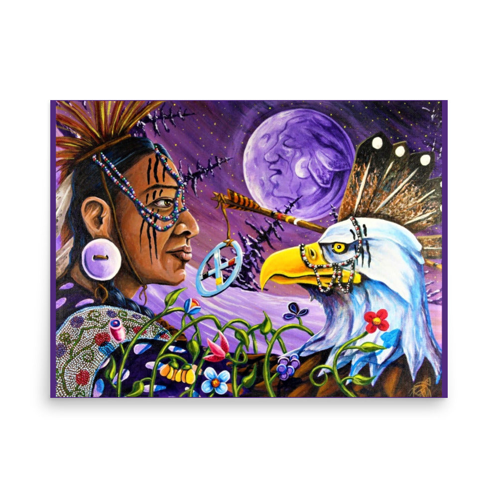 "Spirit Moon" fine art print by Alan Compo