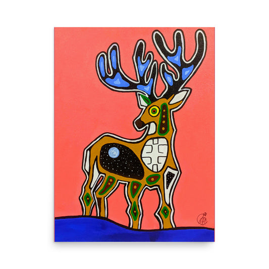 Deer Clan, fine art print by Alan Compo