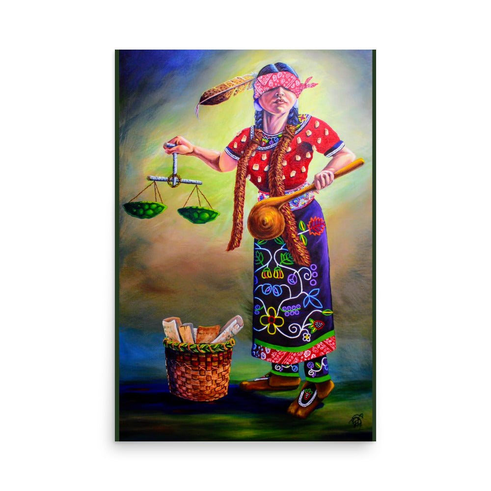 Lady Judge, Fine Art Print, by Alan Compo