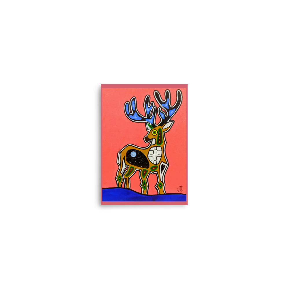 Deer Clan, fine art print by Alan Compo