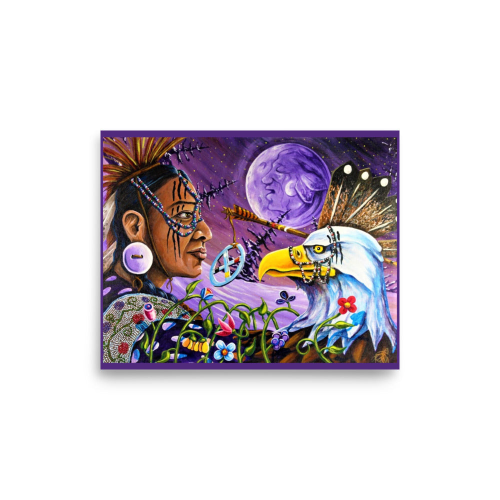 "Spirit Moon" fine art print by Alan Compo