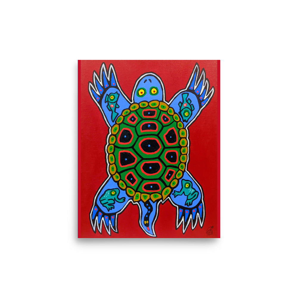 "Turtle Clan" fine art print by Alan Compo