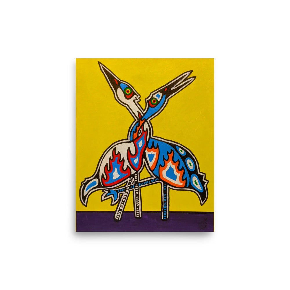 Crane Clan, fine art print by Alan Compo