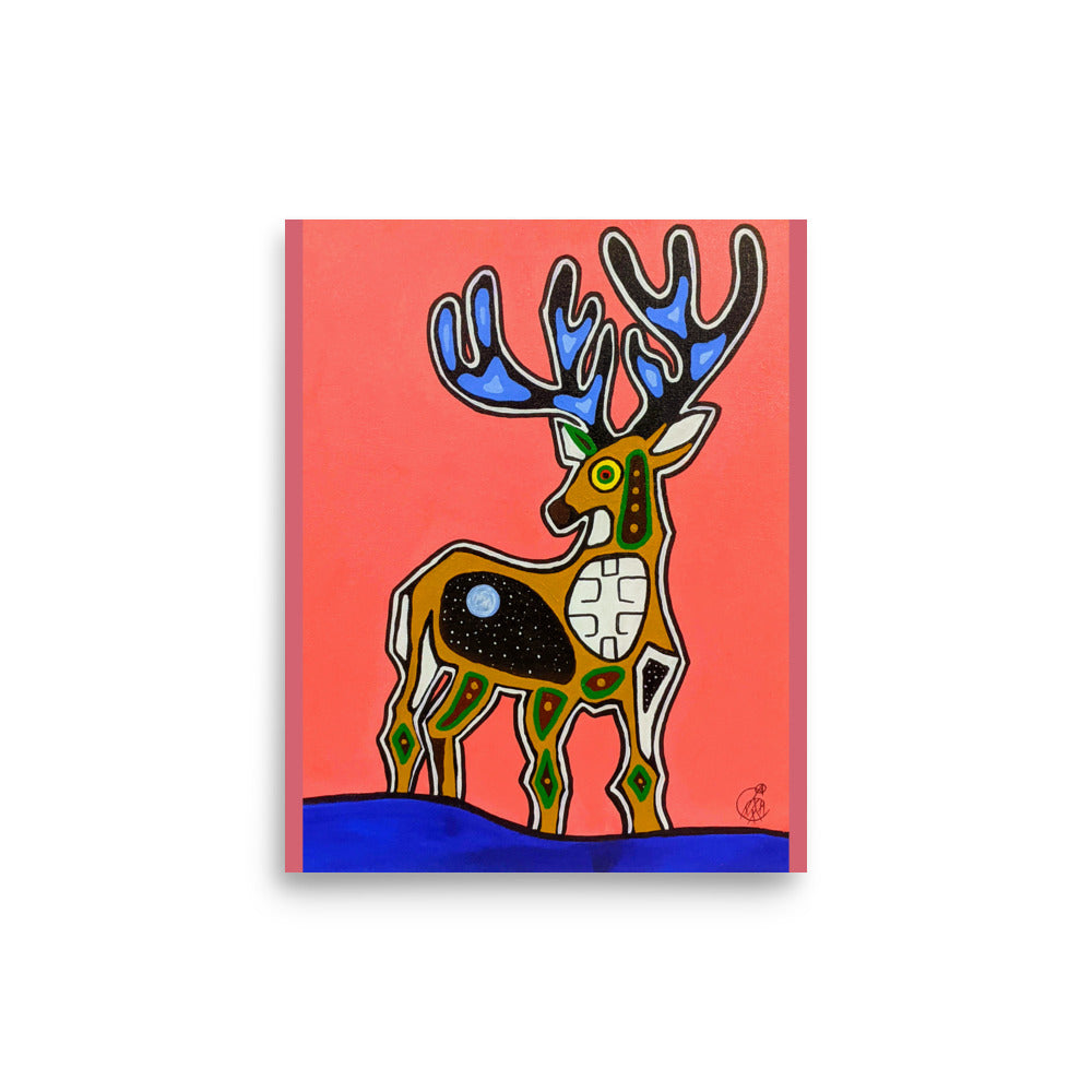 Deer Clan, fine art print by Alan Compo